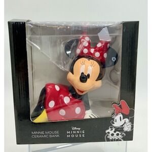 Minnie Mouse Ceramic Bank Child Gift Kid Bedroom Decor Minnie Mouse Figurine (7)